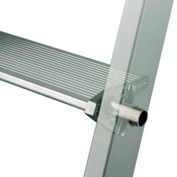 ESCABEAU 12 MARCHES AVEC RAMPE - HAUTEUR TRAVAIL 4.64M
