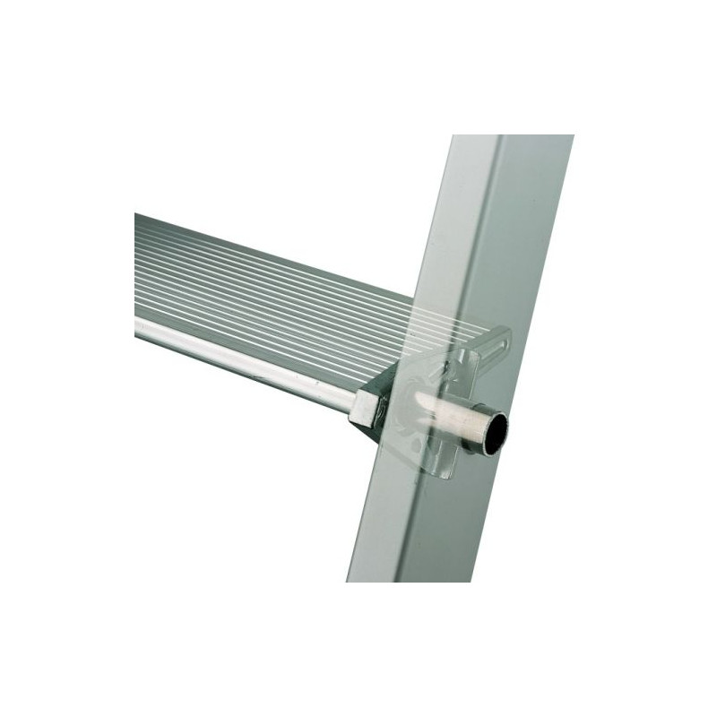 ESCABEAU 12 MARCHES AVEC RAMPE - HAUTEUR TRAVAIL 4.64M