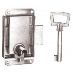 SERRURE À PATTES VACHETTE 881 ZINGUÉE - MODÈLE 1122