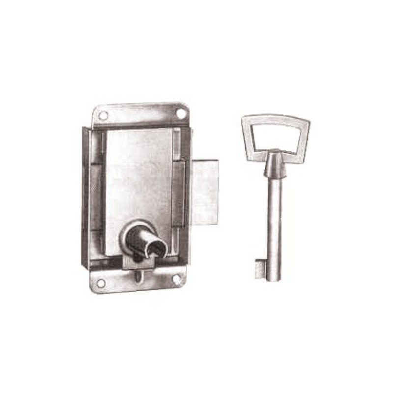 SERRURE À PATTES VACHETTE 881 ZINGUÉE - MODÈLE 1122