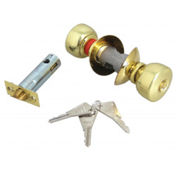 SERRURE TUBULAIRE VACHETTE V6500 BOUTON