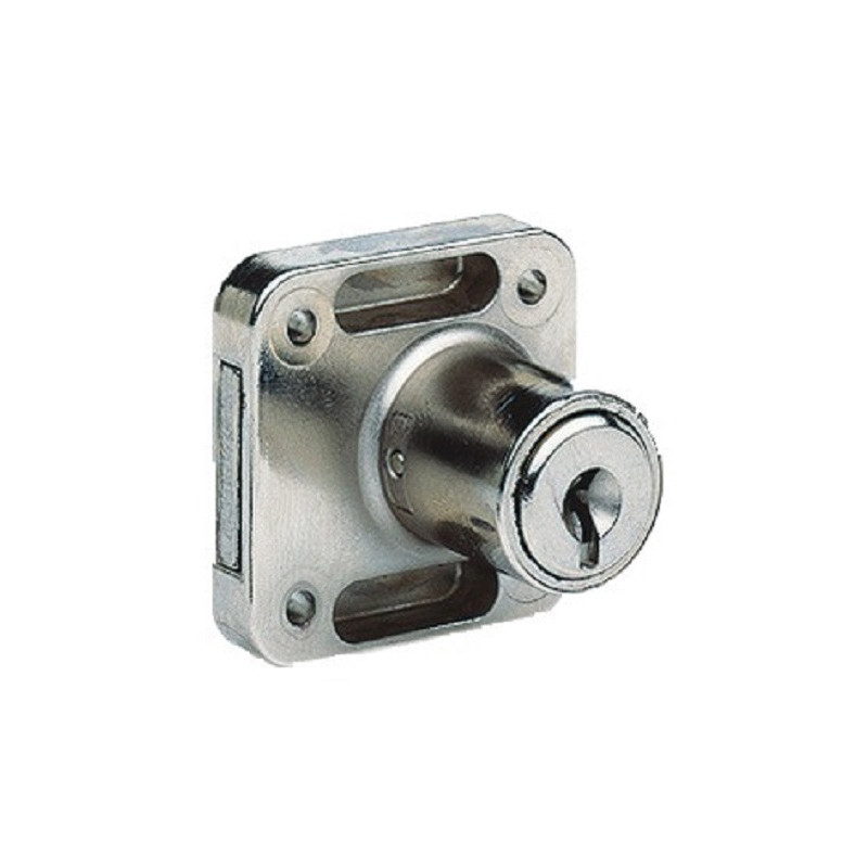 SERRURE VACHETTE V44 À PAILLETTES, AXE 25 MM, ZAMAK MOULÉ 4464