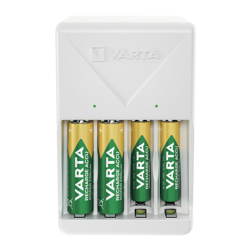 CHARGEUR VARTA PLUG POUR 4 PILES AAA/AA