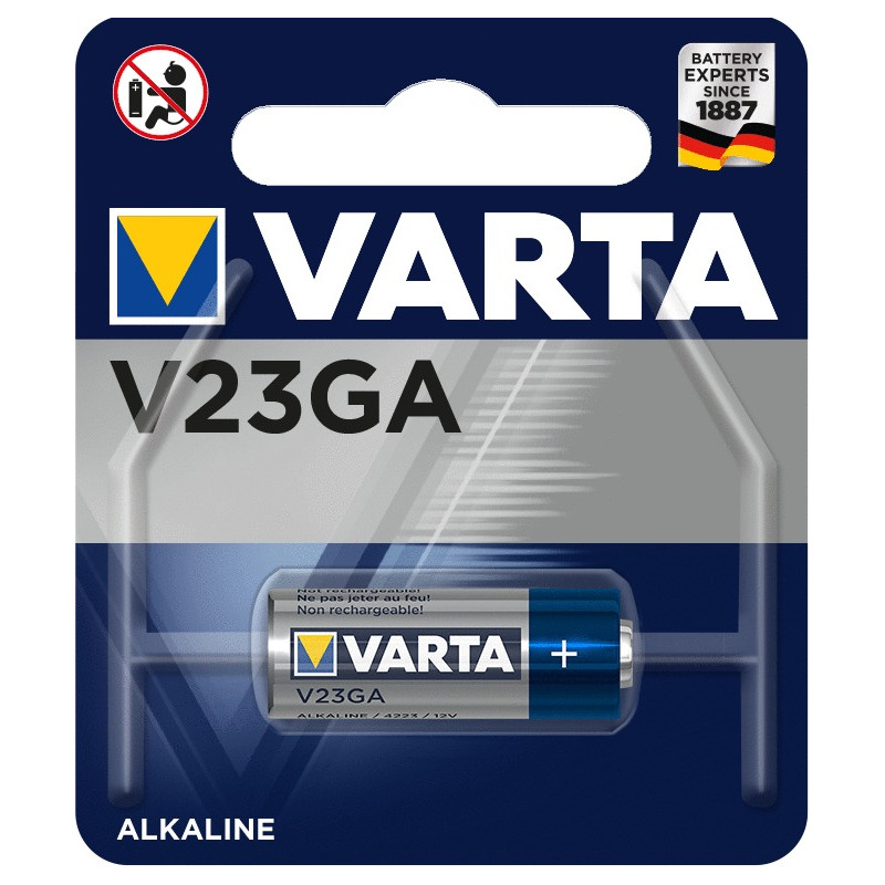 PILE ALCALINE VARTA V23GA 12V - MODÈLE 4223101401