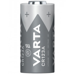 PILE LITHIUM VARTA CR123 3V 1430MAH (1 UNITÉ)