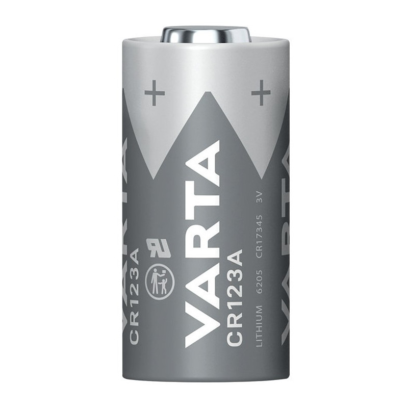 PILE LITHIUM VARTA CR123 3V 1430MAH (1 UNITÉ)