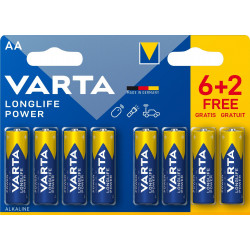 PILES ALCALINES VARTA HIGH ENERGY LR6 AA 1,5 V