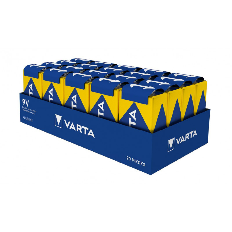 PILES ALCALINES VARTA INDUSTRIAL PRO