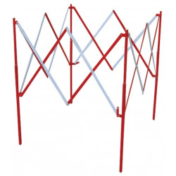 BARRIÈRE DE REGARD EXTENSIBLE EN ACIER VISO - MODÈLE BAR002RB