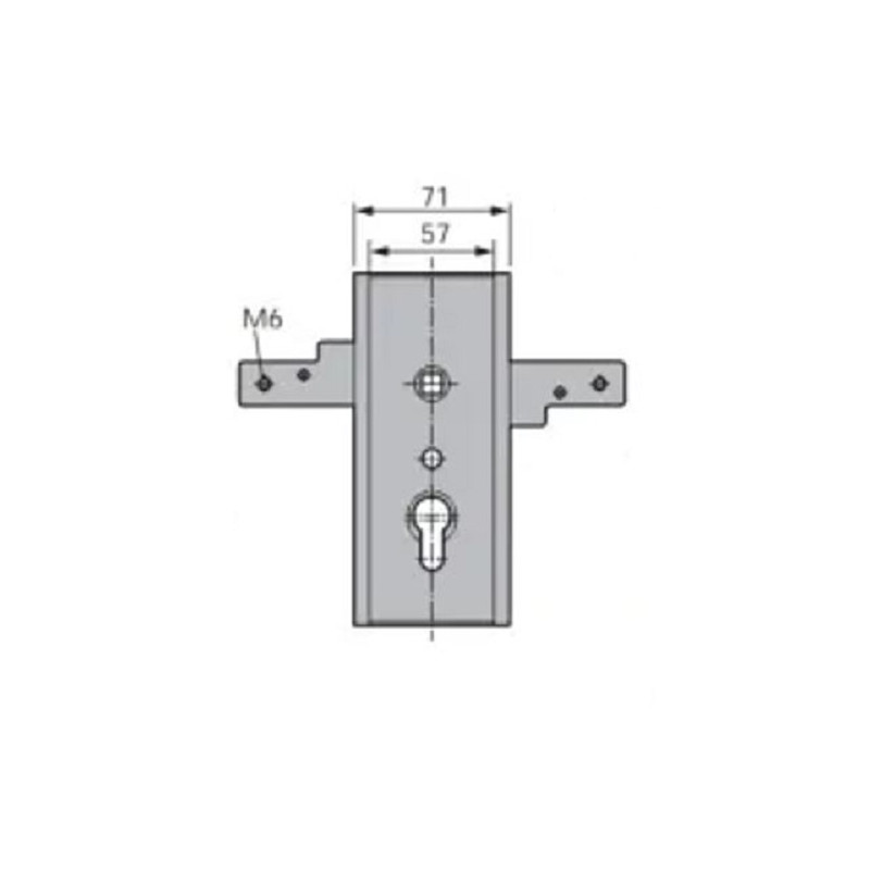 SERRURE WSS POUR GARAGE À PORTE BASCULANTE