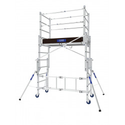 ECHAFAUDAGE TÉLESCOPIQUE Z'TOWER EN ALUMINIUM H 3,80M ECHAFAUDAGE TÉLESCOPIQUE Z'TOWER EN ALUMINIUM H 3,80M