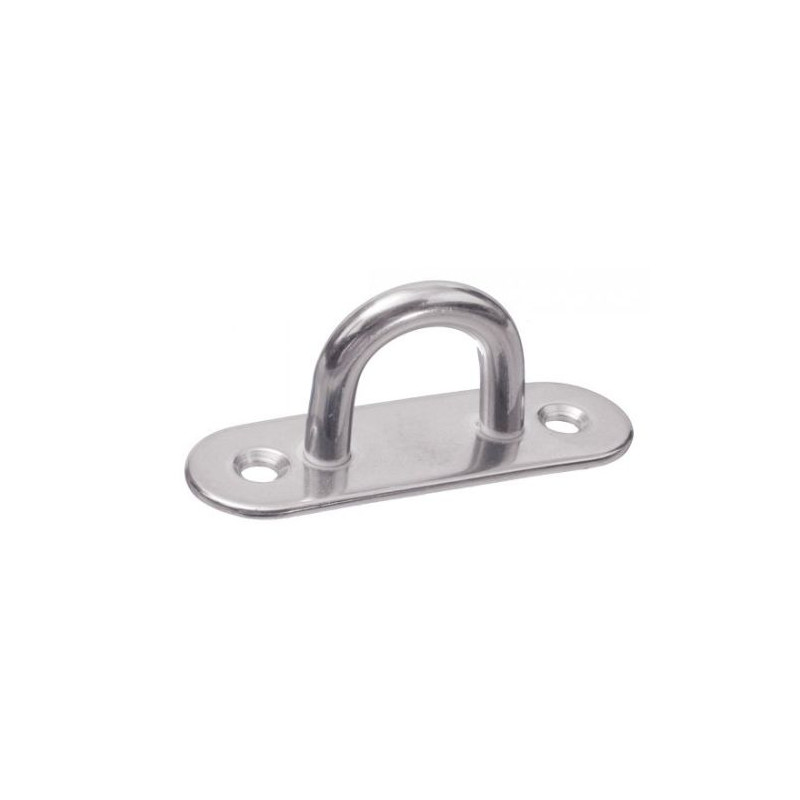 PONTET SUR PLATINE INOX Ø6 BOITE DE 5