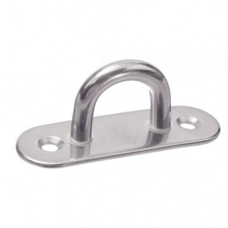 PONTET SUR PLATINE INOX Ø6 BOITE DE 5