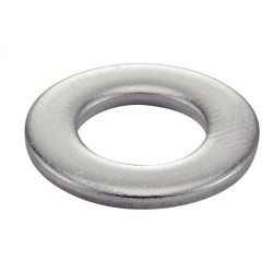 RONDELLE PLATE DECOUPEE INOX A2 DIN 125A  Ø 10 BTE 100
