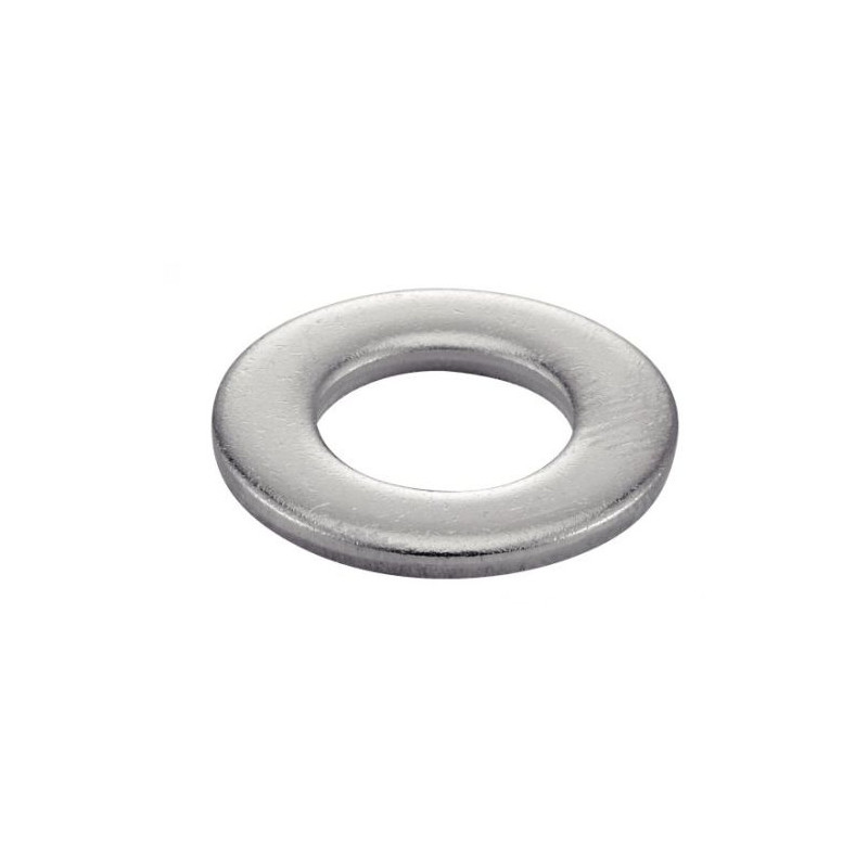 RONDELLE PLATE DECOUPEE INOX A2 DIN 125A  Ø 10 BTE 100