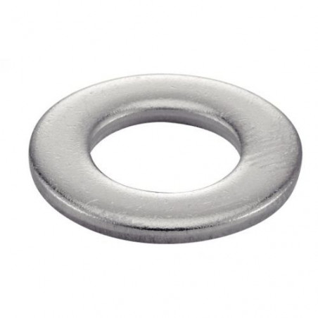 RONDELLE PLATE DECOUPEE INOX A2 DIN 125A  Ø 10 BTE 100