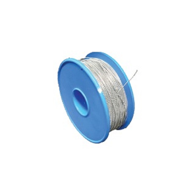 BOBINE DE FIL PERLÉ GALVANISÉ WILMART - RÉFÉRENCE 316008