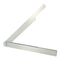 FAUSSE ÉQUERRE DE MÉCANICIEN WILMART AVEC PAPILLON EN ACIER ROBUSTE