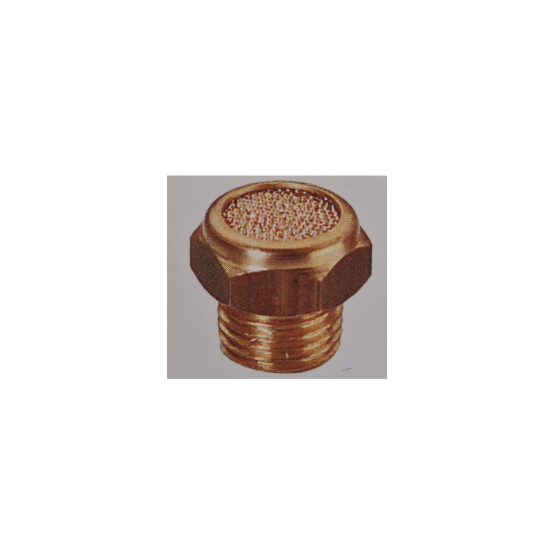 SILENCIEUX EMBASE EN LAITON / BRONZE FRITTE, FILETAGE  G1.8, Ø