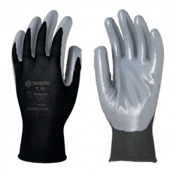 GANTS DE SÉCURITÉ EN POLYESTER AVEC REVÊTEMENT NITRILE EUROTECHNIQUE COVERGUARD 1NIBB