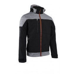 VESTE SOFTSHELL BANJO COVERGUARD NOIR GRIS VESTE SOFTSHELL BANJO COVERGUARD NOIR GRIS