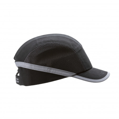 CASQUETTE ANTI-HEURT MESH AÉRÉ VISIÈRE 5 CM NOIRE COVERGUARD 6CMM010NSI