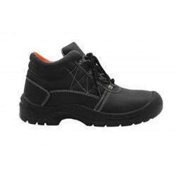 CHAUSSURES DE SÉCURITÉ MASTER S1P SRC EN CUIR GRAINÉ BARTON, MODÈLE HAUT