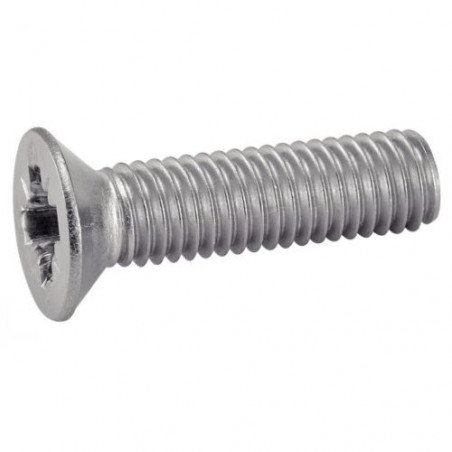 VIS A METAUX TETE FRAISEE POZIDRIVE 965 INOX A2 4X30 CDT 200