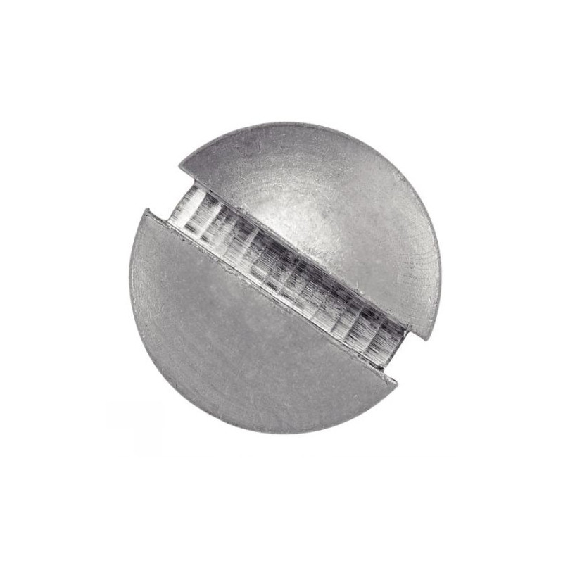 VIS METAUX TETE FRAISEE FENDUE  A2 DIN 963 4X10 CDT 200