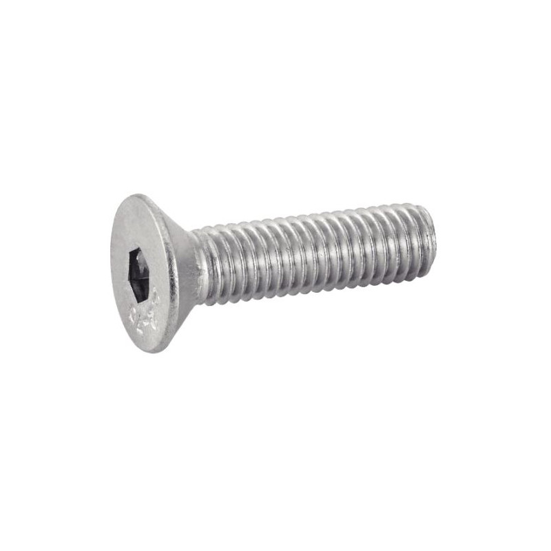 VIS METAUX TETE FRAISEE 6 PANS CREUX INOX A2 5X16 CDT 200