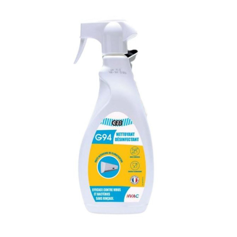 NETTOYANT VIRUCIDE DÉSINFECTANT G94 PULVÉRISATEUR 750 ML