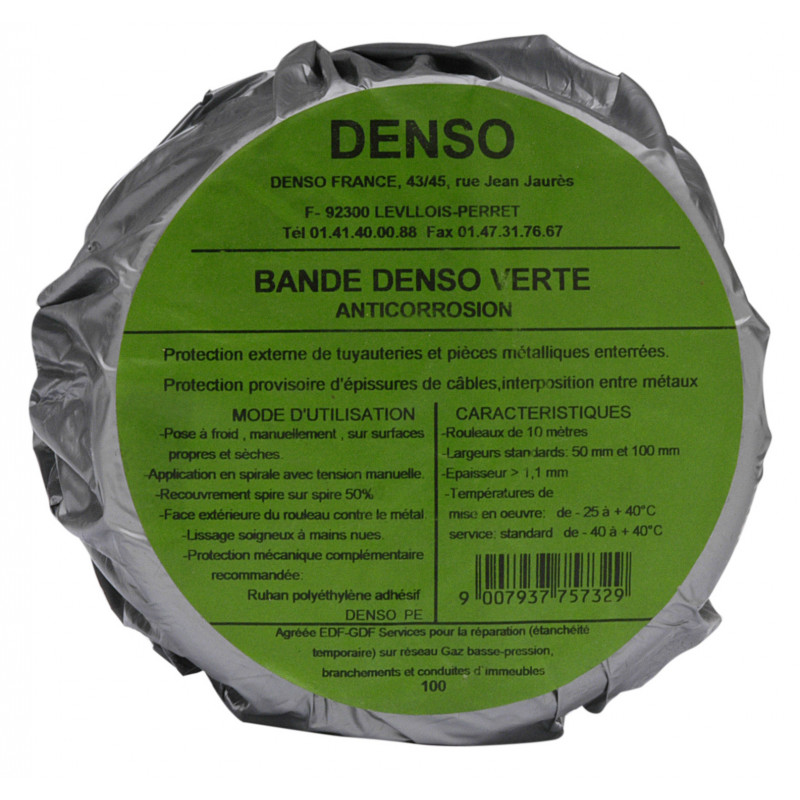 BANDE D'ÉTANCHÉITÉ VERTE DENSO GEB - 818101