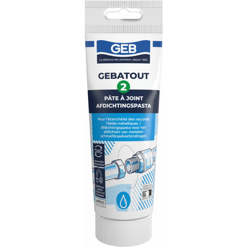 PÂTE À JOINT GEB GEBATOUT 2 - FORMULE AMÉLIORÉE