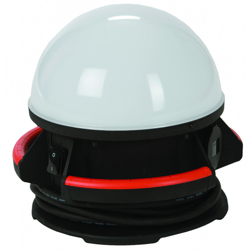 PROJECTEUR PORTABLE DE CHANTIER XPERTY LED 50 W DOME 5 M DE CÂBLE H07RNF 3G1,5 5500 LUMENS - XPE400191