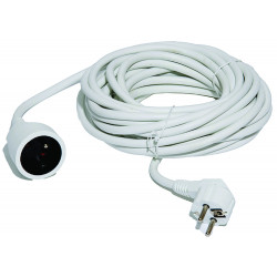 PROLONGATEUR DOMESTIQUE XPERTY BLANC H05VVF 3G1,5 16 A 250 V