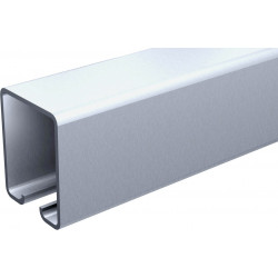 RAILS TUBULAIRES EN ACIER GALVANISÉ MANTION POUR PORTES COULISSANTES - EPAISSEUR : 2,5 MM