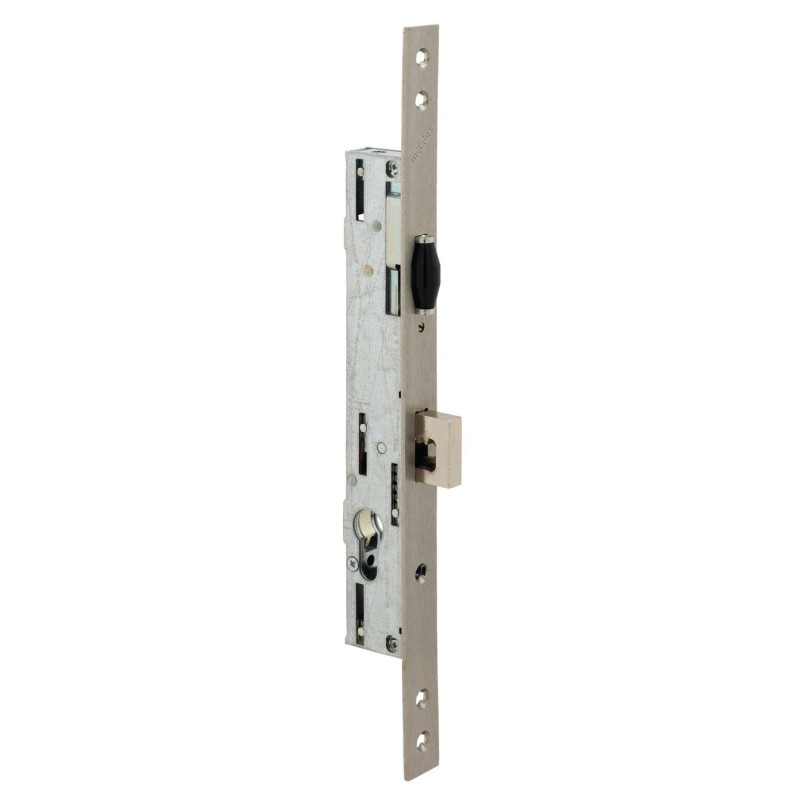 SERRURE À LARDER 3 POINTS METALUX AVEC TRINGLES, ENTRAXE 92 MM