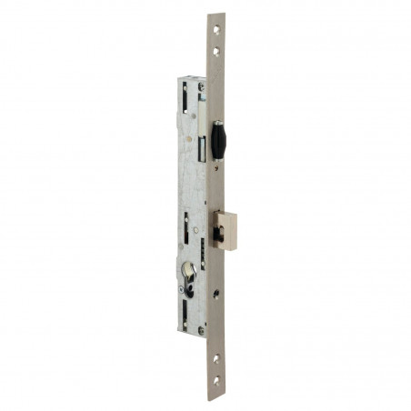 SERRURE À LARDER 3 POINTS METALUX AVEC TRINGLES, ENTRAXE 92 MM