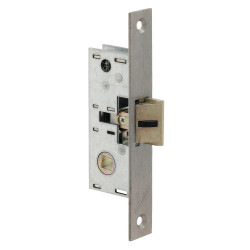 SERRURE À LARDER METALUX PROFIL ÉTROIT, PÊNE DEMI-TOUR, PETIT COFFRE, SÉRIE 22