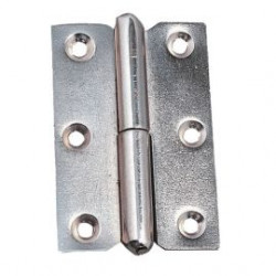 CHARNIÈRE À DÉGONDER ACIER MONIN MODÈLE 2002 NICKELÉE