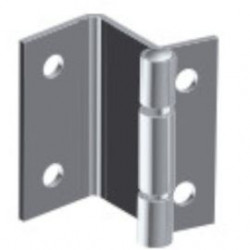 CHARNIÈRE COUDÉE MONIN POUR PORTE DE 16 MM