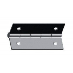 CHARNIÈRE RECTANGULAIRE INOX MONIN À NŒUD ROULÉ MODÈLE 1001-4228