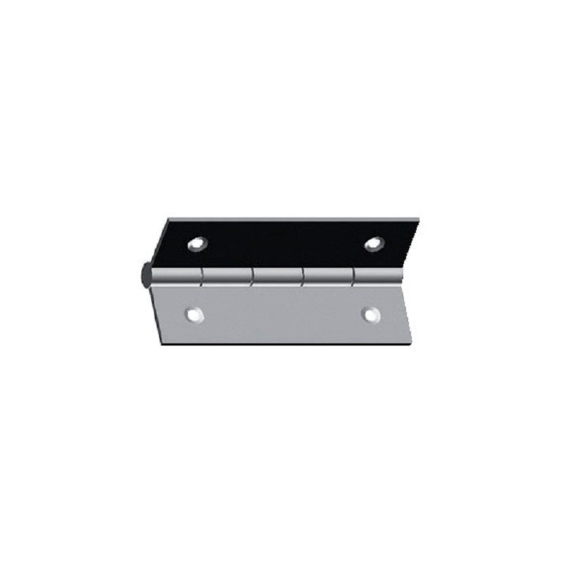 CHARNIÈRE RECTANGULAIRE INOX MONIN À NŒUD ROULÉ MODÈLE 1001-4228
