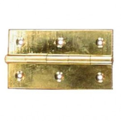 CHARNIÈRE RECTANGULAIRE LAITON POLI MONIN