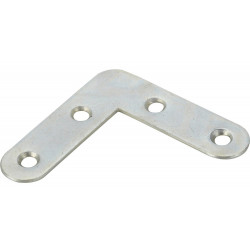 EQUERRE DE CADRE PLATE MONIN À BOUTS RONDS