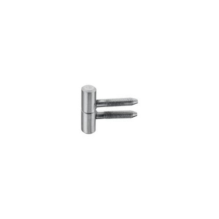 FICHE À VISSER MONIN POUR PORTE ET FENÊTRE, DIAMÈTRE 14MM ET 16MM