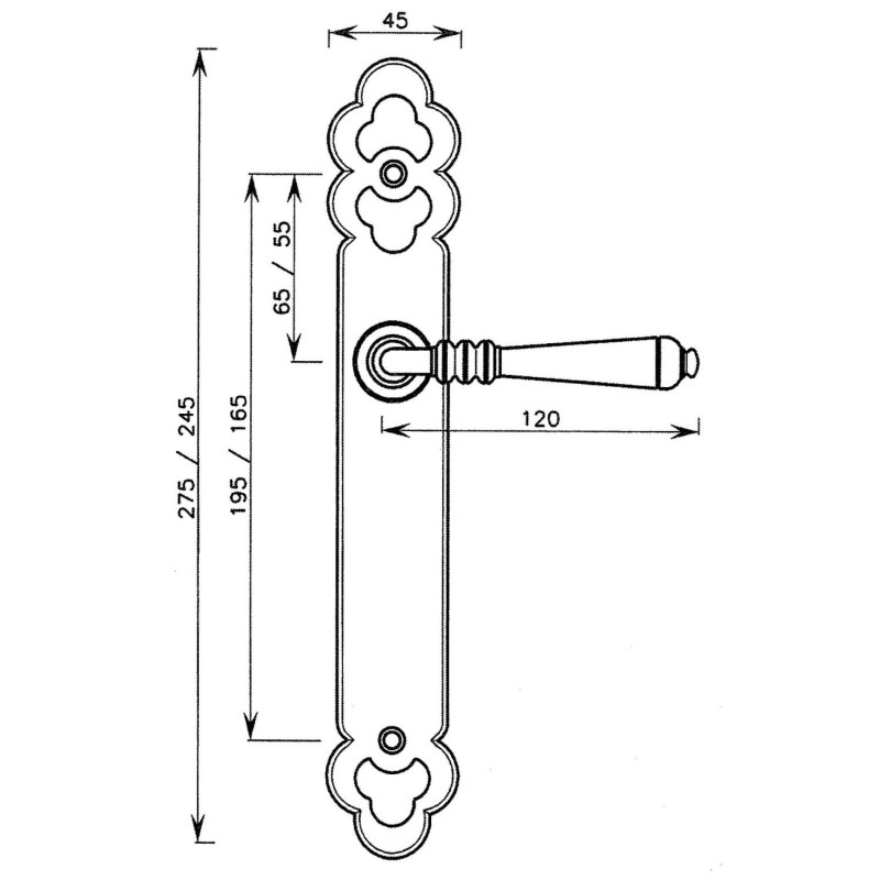 ENSEMBLE SUR PLAQUE BOUVET EA70 STYLE LANGUEDOC
