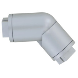 ARTICULATION DE COUDE POUR MAIN COURANTE EN ALUMINIUM