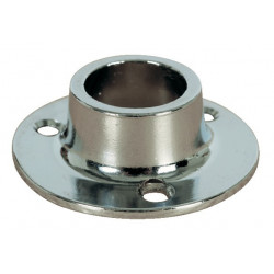 NAISSANCE DUVAL POUR TUBE ROND EN ZAMAK CHROMÉ