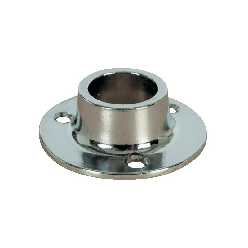 NAISSANCE DUVAL POUR TUBE ROND EN ZAMAK CHROMÉ